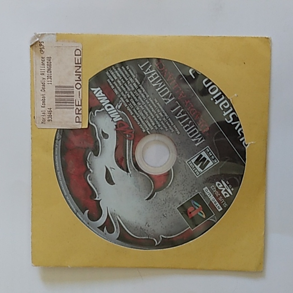 "Mortal Kombat: Deadly Alliance" for the Playstation 2